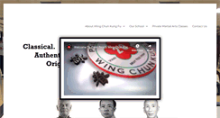 Desktop Screenshot of palmbeachwingchun.com